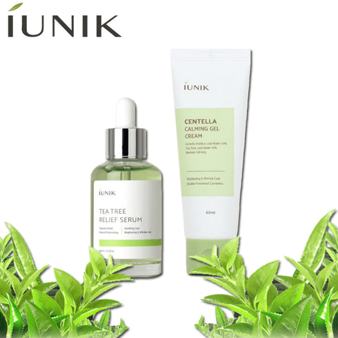 Set Centella: Ser arbore de ceai si crema cu centella - WowSkin Romania